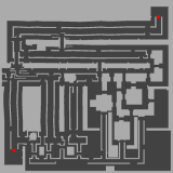 Glastheim Underground Waterway B1 minimap