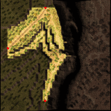 Lighthalzen Field area 2 (Grim Reaper's Valley) minimap