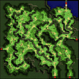 Payon Forest area 1 minimap