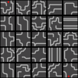 Labyrinth Forest area 1 minimap