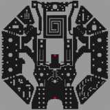Thanatos Tower Lower Level - Museum entrance minimap