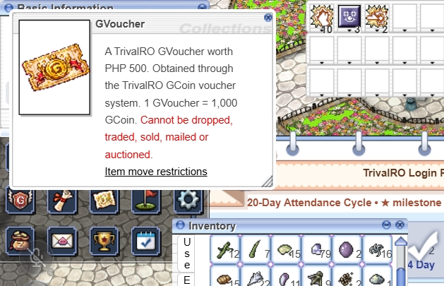 TrivalRO event or announcement: GVoucher: Turn GCoin into GCash