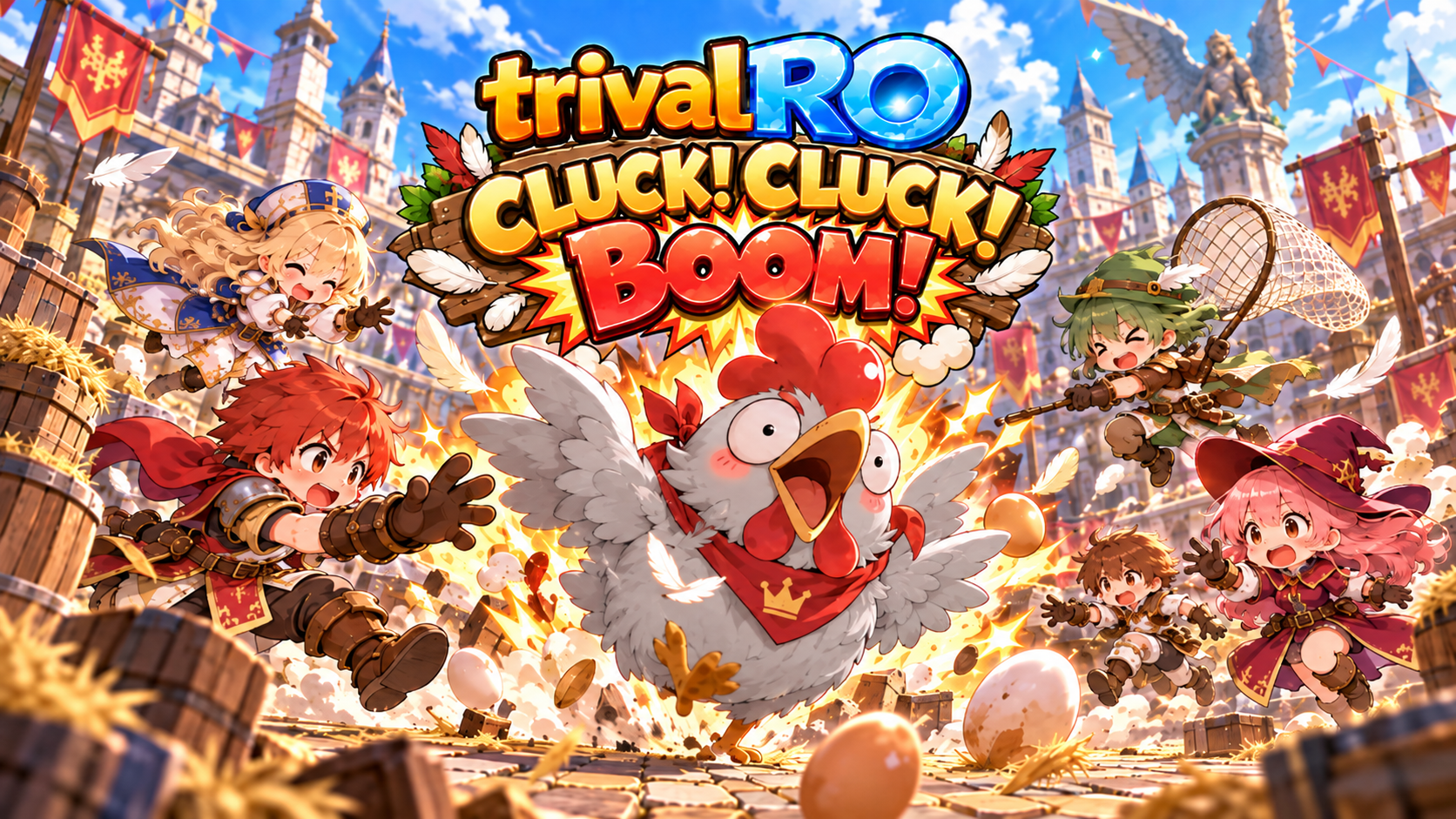 TrivalRO event or announcement: Cluck! Cluck! Boom!